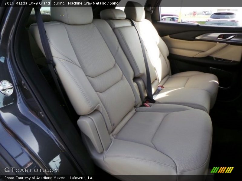 Rear Seat of 2016 CX-9 Grand Touring