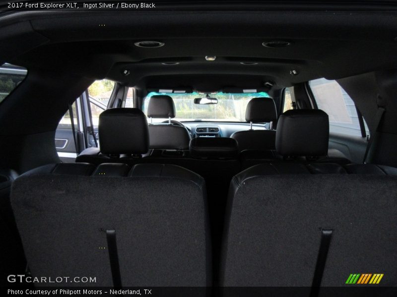 Ingot Silver / Ebony Black 2017 Ford Explorer XLT
