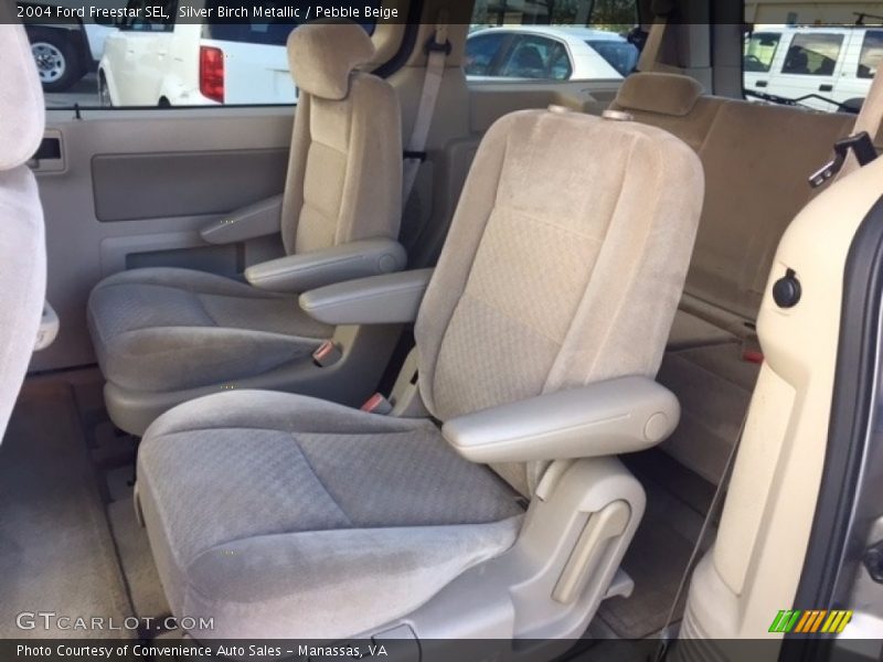 Silver Birch Metallic / Pebble Beige 2004 Ford Freestar SEL