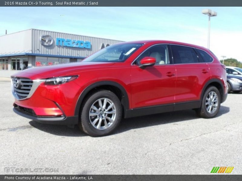 Soul Red Metallic / Sand 2016 Mazda CX-9 Touring
