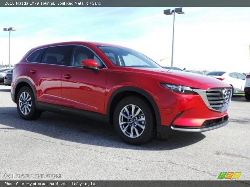 Soul Red Metallic / Sand 2016 Mazda CX-9 Touring