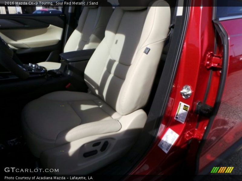 Soul Red Metallic / Sand 2016 Mazda CX-9 Touring