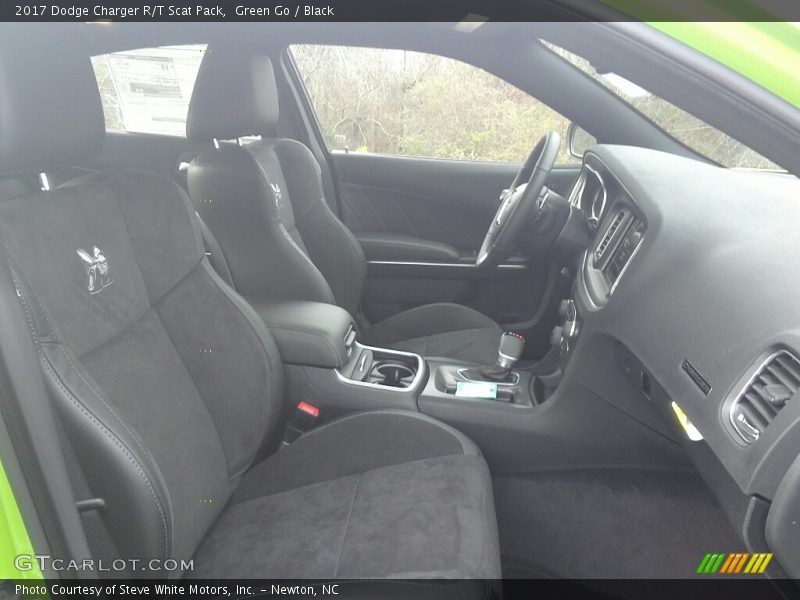 Green Go / Black 2017 Dodge Charger R/T Scat Pack