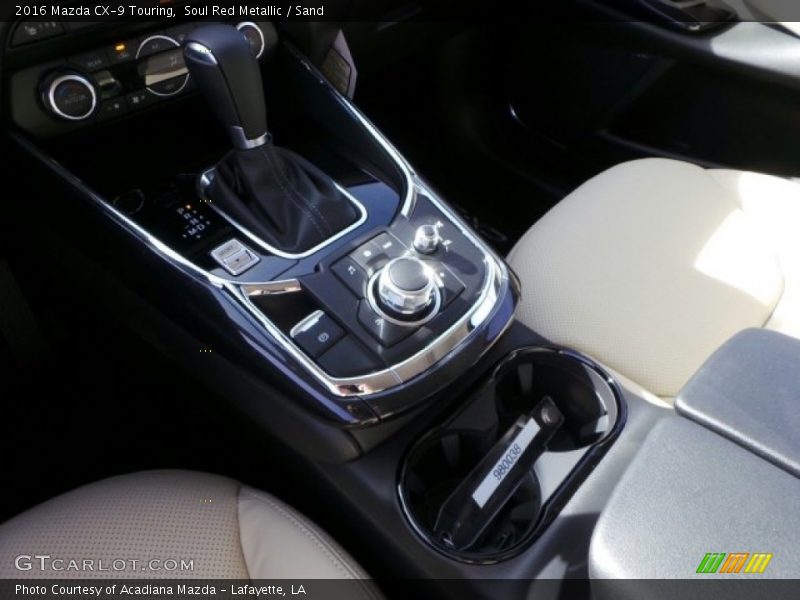 Soul Red Metallic / Sand 2016 Mazda CX-9 Touring