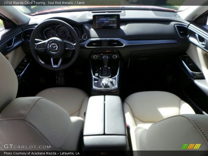 Soul Red Metallic / Sand 2016 Mazda CX-9 Touring