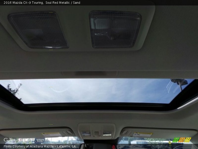Soul Red Metallic / Sand 2016 Mazda CX-9 Touring