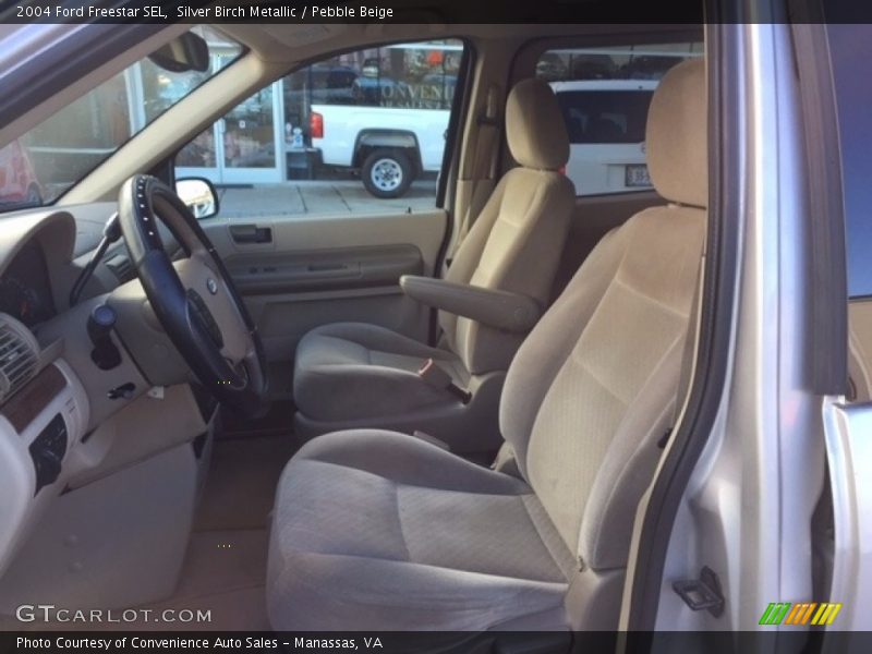Silver Birch Metallic / Pebble Beige 2004 Ford Freestar SEL