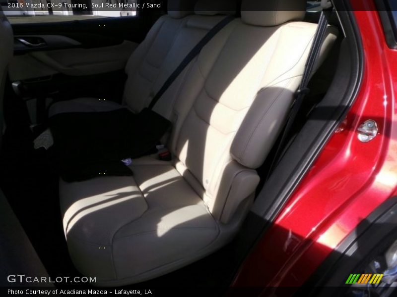 Soul Red Metallic / Sand 2016 Mazda CX-9 Touring