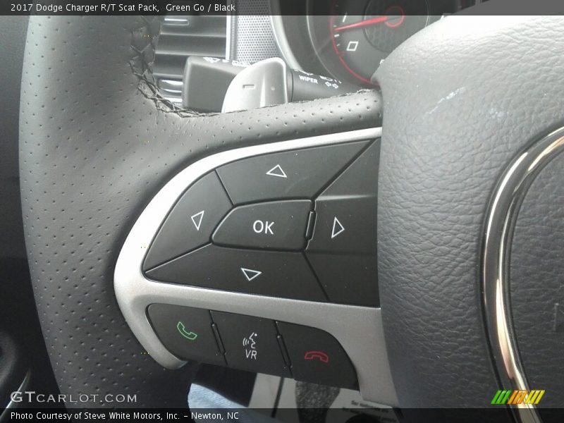 Controls of 2017 Charger R/T Scat Pack