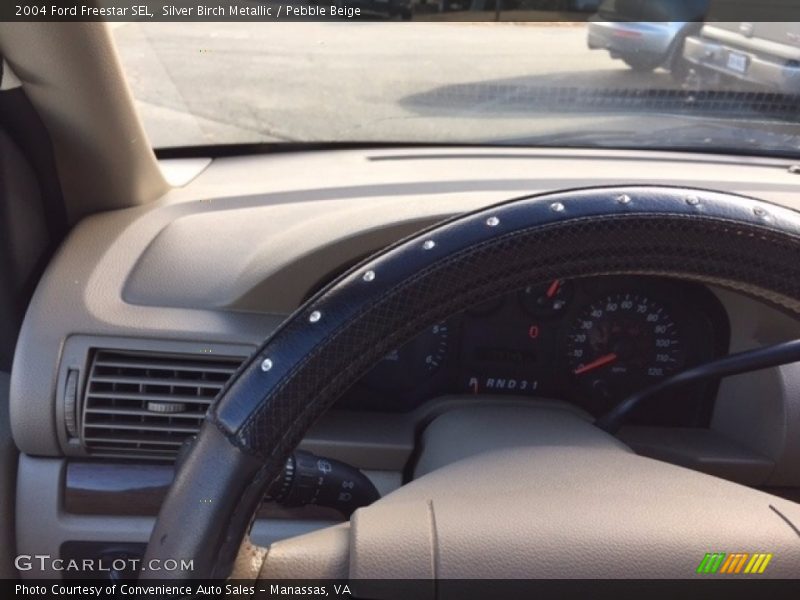 Silver Birch Metallic / Pebble Beige 2004 Ford Freestar SEL