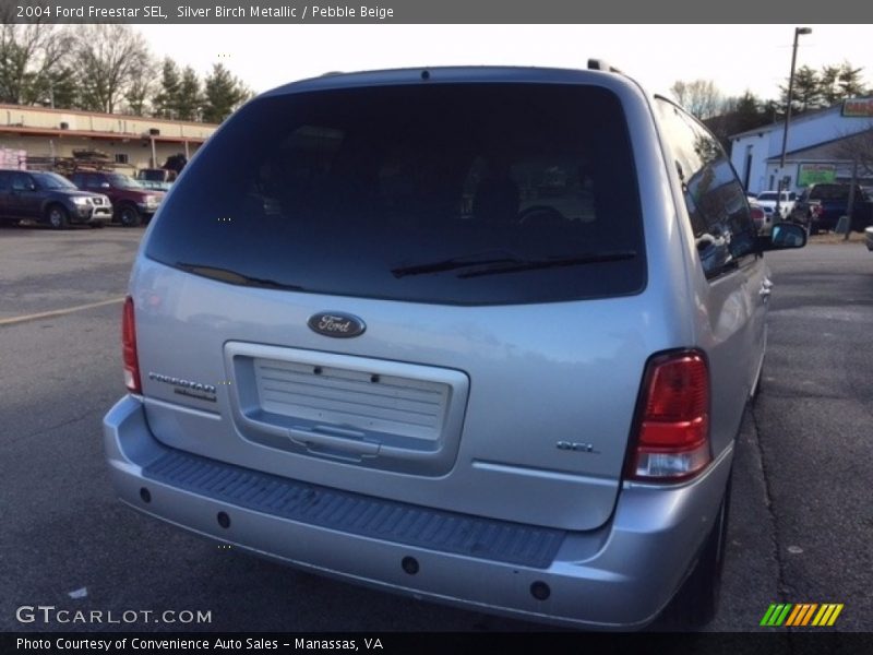 Silver Birch Metallic / Pebble Beige 2004 Ford Freestar SEL