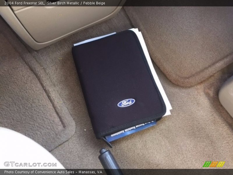 Silver Birch Metallic / Pebble Beige 2004 Ford Freestar SEL