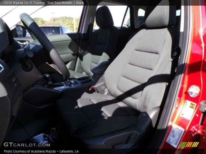 Soul Red Metallic / Black 2016 Mazda CX-5 Touring