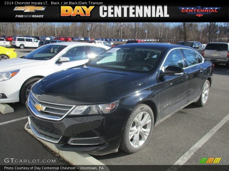Black / Jet Black/Dark Titanium 2014 Chevrolet Impala LT