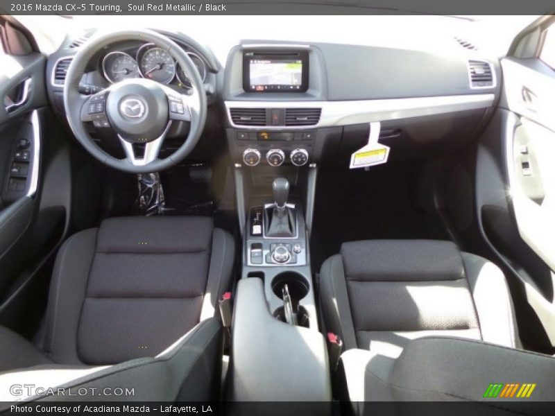 Soul Red Metallic / Black 2016 Mazda CX-5 Touring