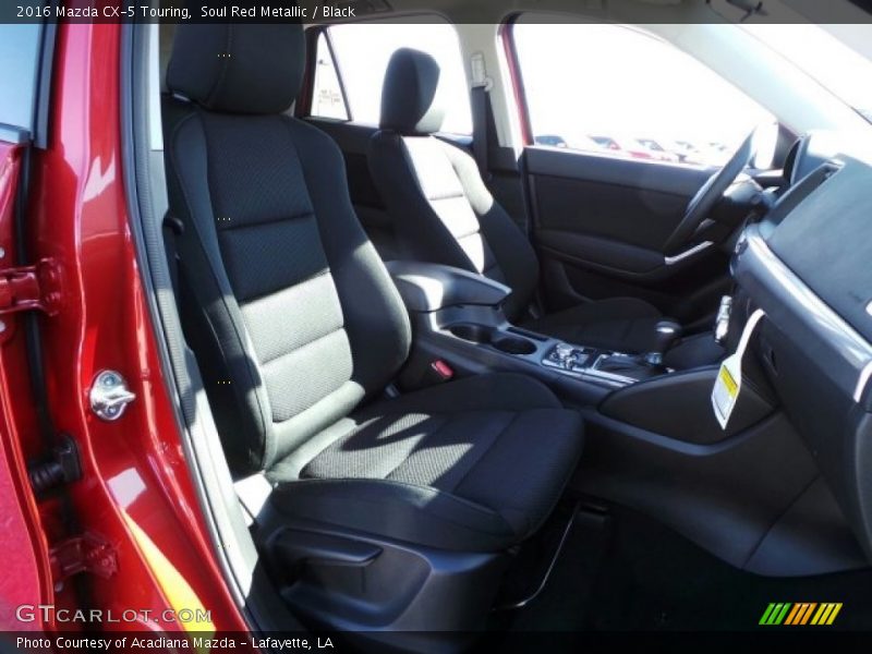 Soul Red Metallic / Black 2016 Mazda CX-5 Touring