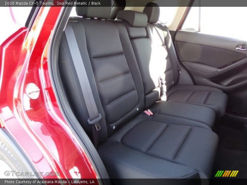 Soul Red Metallic / Black 2016 Mazda CX-5 Touring