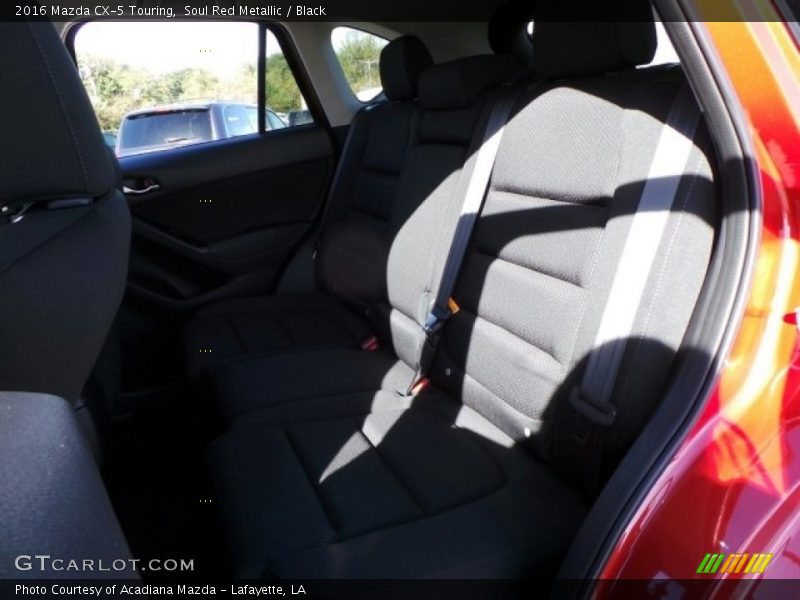 Soul Red Metallic / Black 2016 Mazda CX-5 Touring