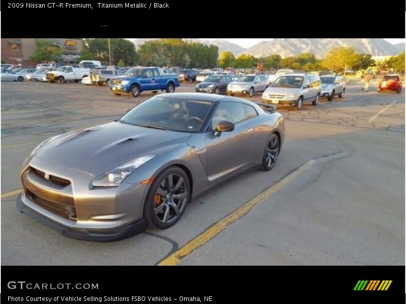 Titanium Metallic / Black 2009 Nissan GT-R Premium
