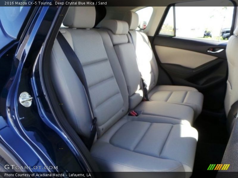 Deep Crystal Blue Mica / Sand 2016 Mazda CX-5 Touring