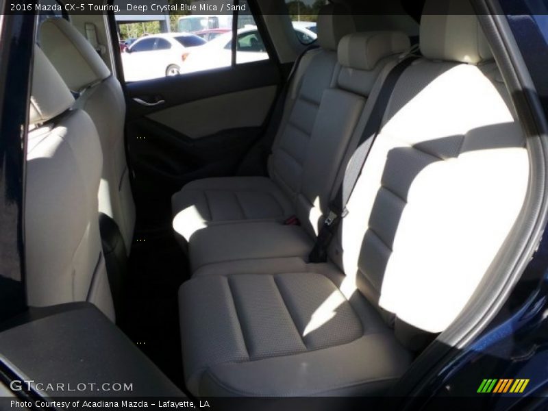 Deep Crystal Blue Mica / Sand 2016 Mazda CX-5 Touring