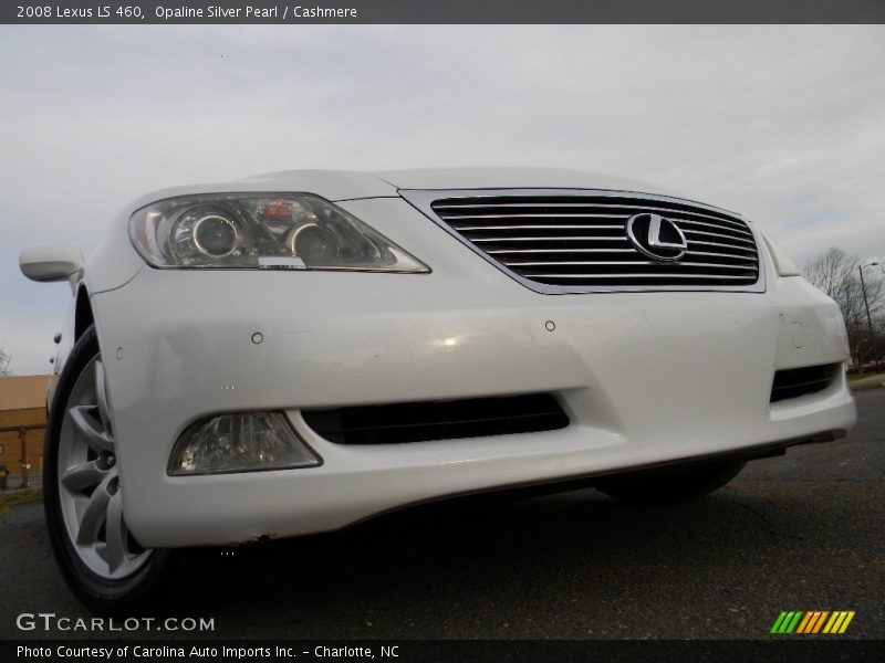 Opaline Silver Pearl / Cashmere 2008 Lexus LS 460