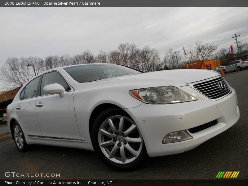 Opaline Silver Pearl / Cashmere 2008 Lexus LS 460