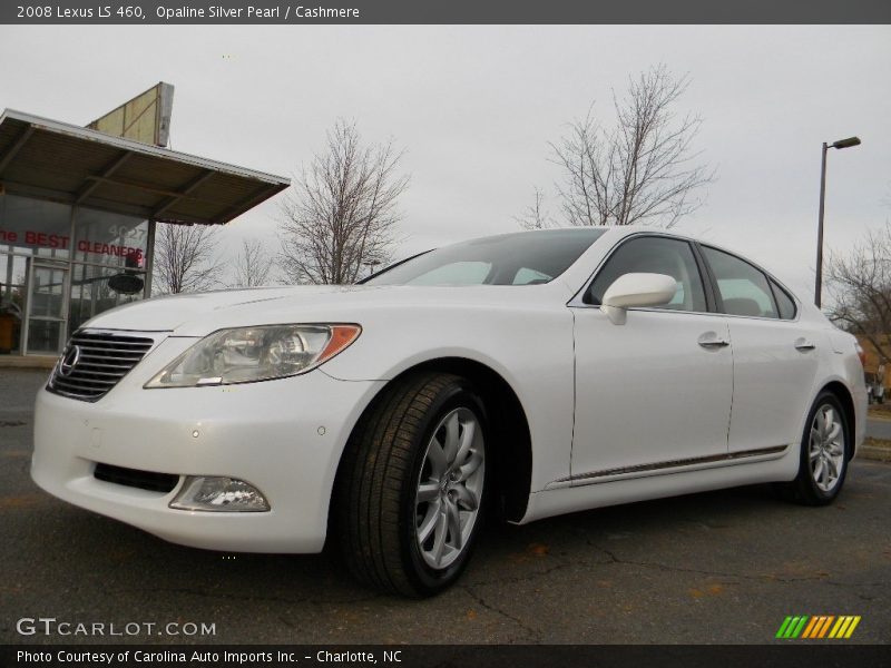 Opaline Silver Pearl / Cashmere 2008 Lexus LS 460