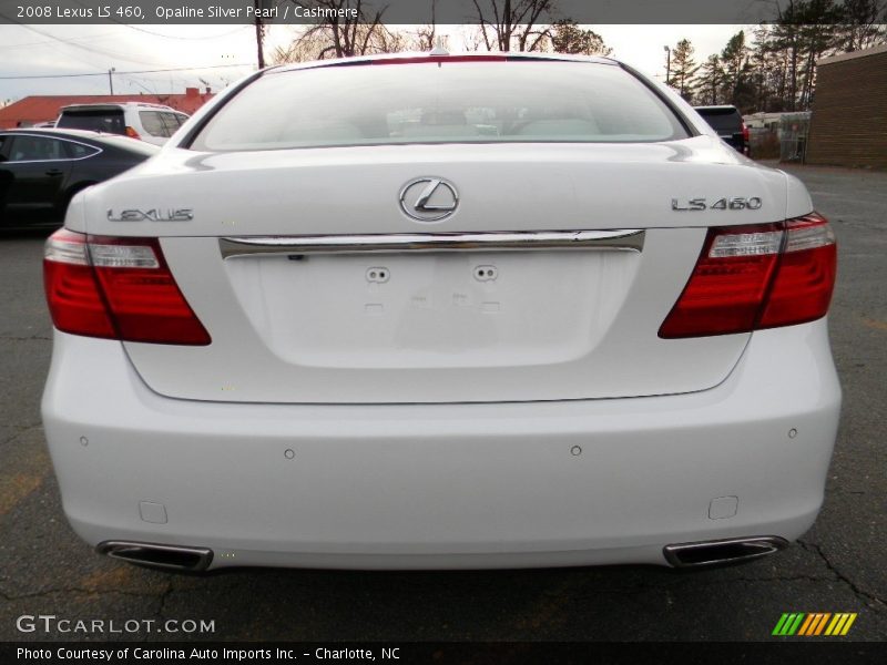 Opaline Silver Pearl / Cashmere 2008 Lexus LS 460