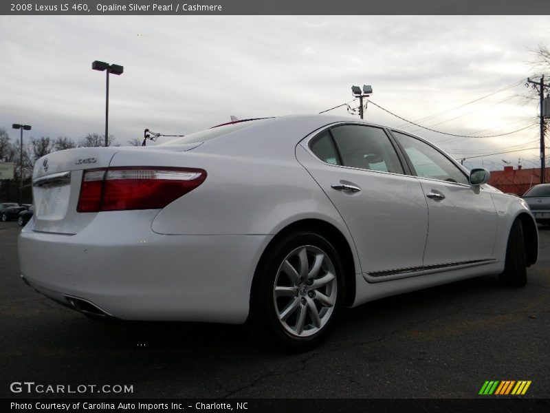Opaline Silver Pearl / Cashmere 2008 Lexus LS 460