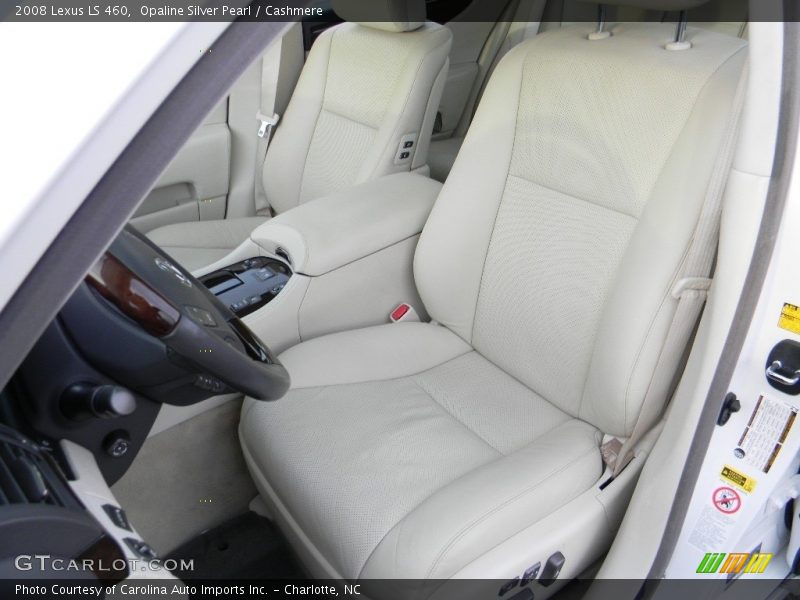 Opaline Silver Pearl / Cashmere 2008 Lexus LS 460