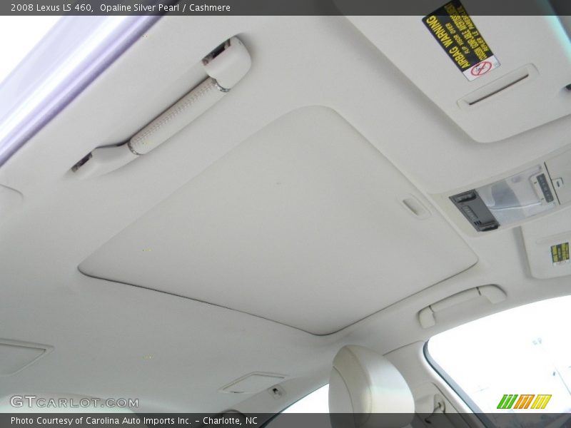 Opaline Silver Pearl / Cashmere 2008 Lexus LS 460