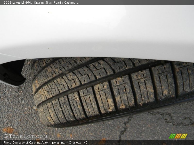 Opaline Silver Pearl / Cashmere 2008 Lexus LS 460