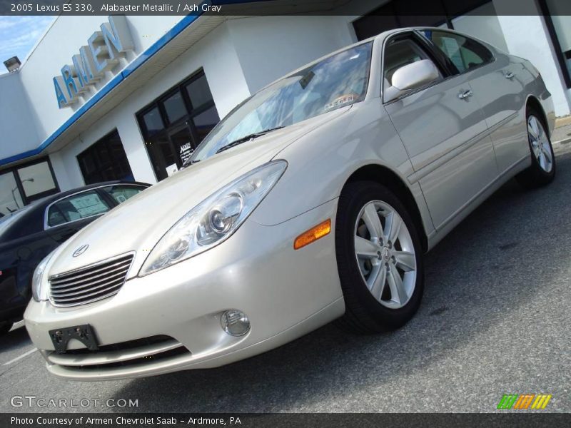Alabaster Metallic / Ash Gray 2005 Lexus ES 330