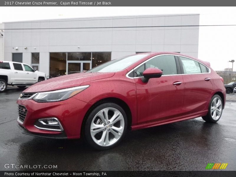 Cajun Red Tintcoat / Jet Black 2017 Chevrolet Cruze Premier