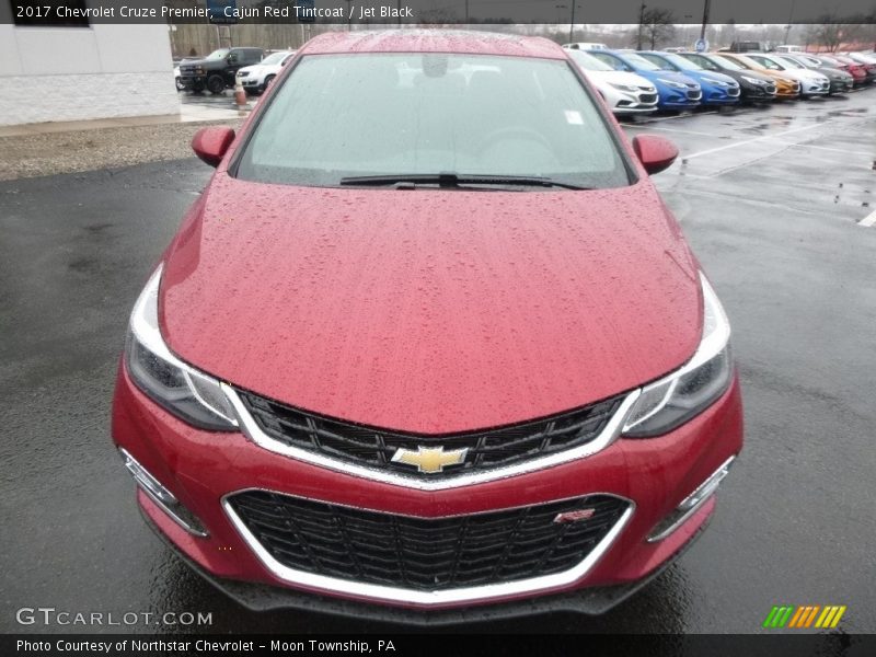 Cajun Red Tintcoat / Jet Black 2017 Chevrolet Cruze Premier