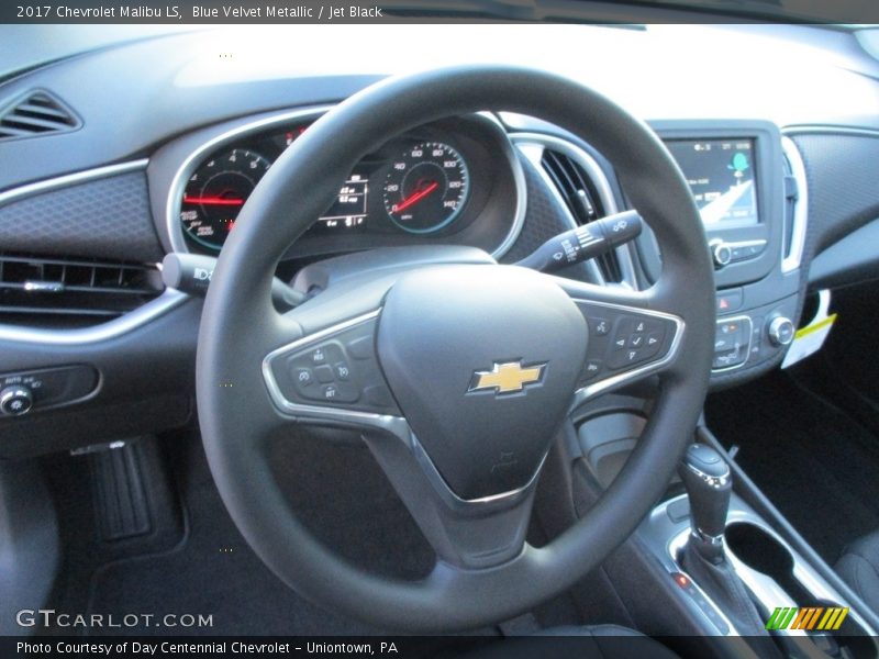 Blue Velvet Metallic / Jet Black 2017 Chevrolet Malibu LS