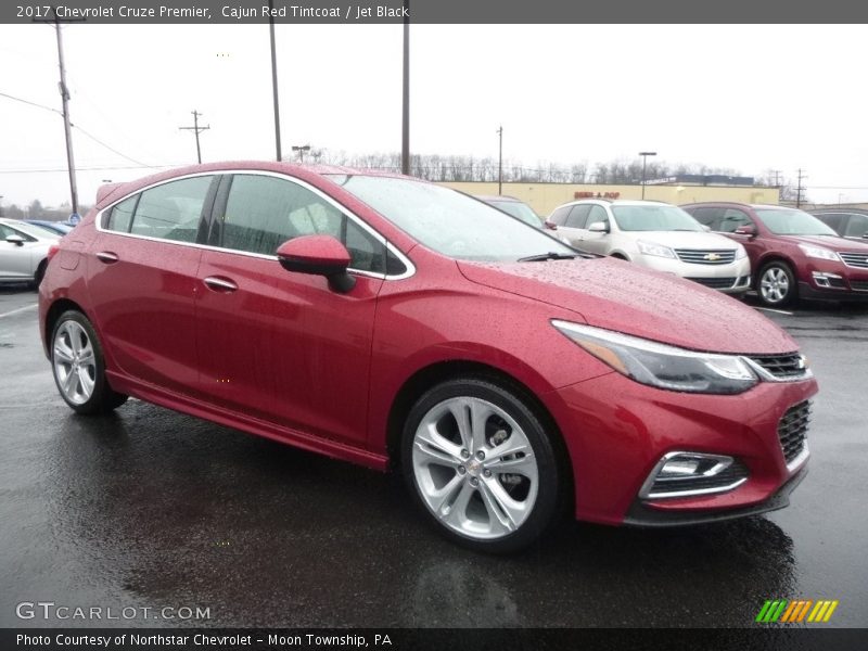 Cajun Red Tintcoat / Jet Black 2017 Chevrolet Cruze Premier