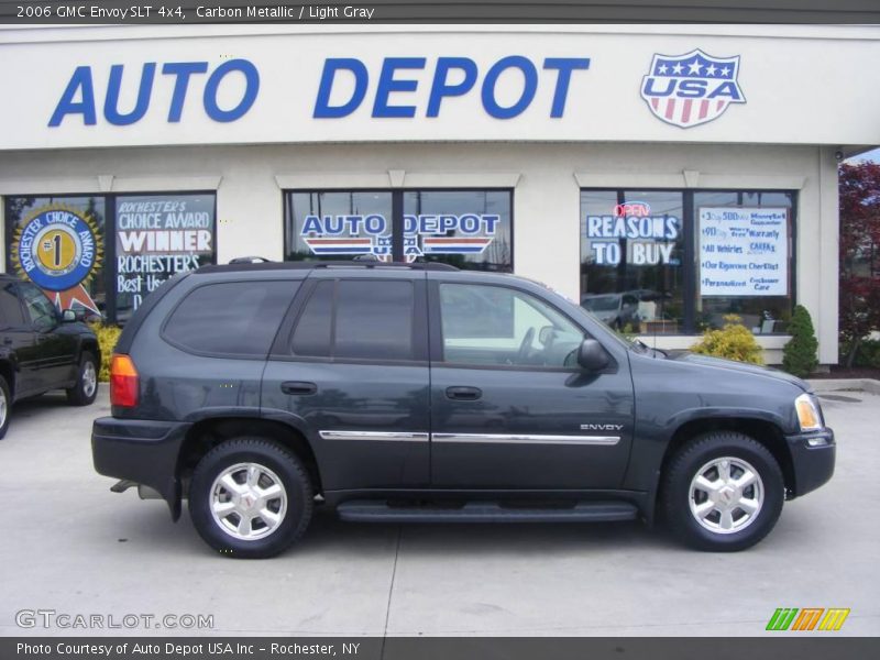 Carbon Metallic / Light Gray 2006 GMC Envoy SLT 4x4
