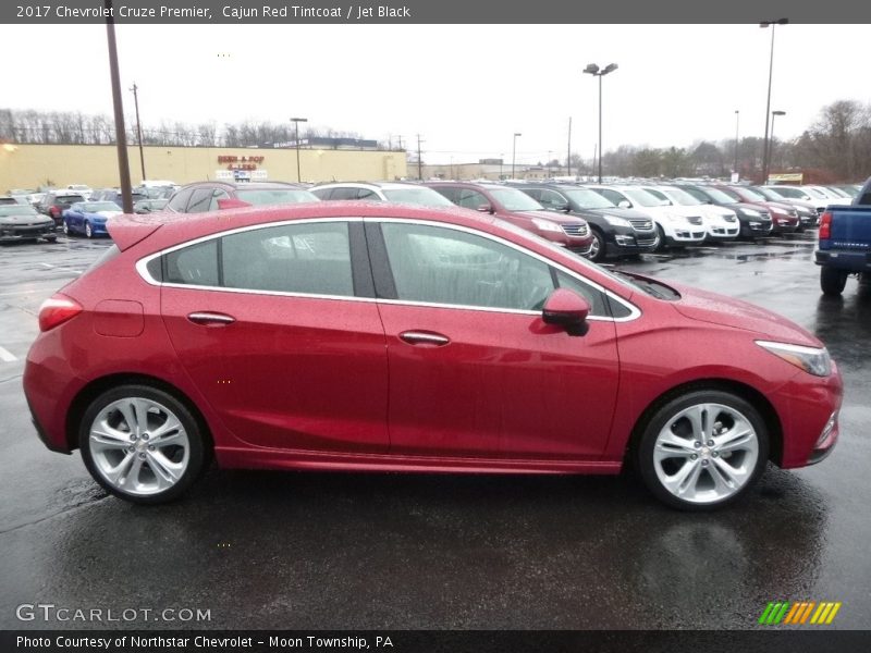 Cajun Red Tintcoat / Jet Black 2017 Chevrolet Cruze Premier