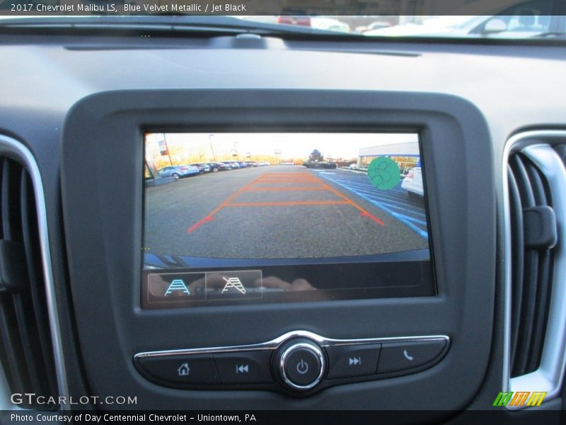 Blue Velvet Metallic / Jet Black 2017 Chevrolet Malibu LS