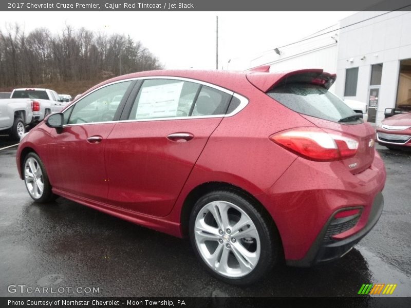 Cajun Red Tintcoat / Jet Black 2017 Chevrolet Cruze Premier