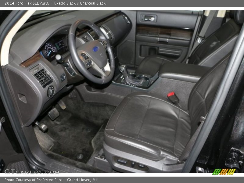 Tuxedo Black / Charcoal Black 2014 Ford Flex SEL AWD