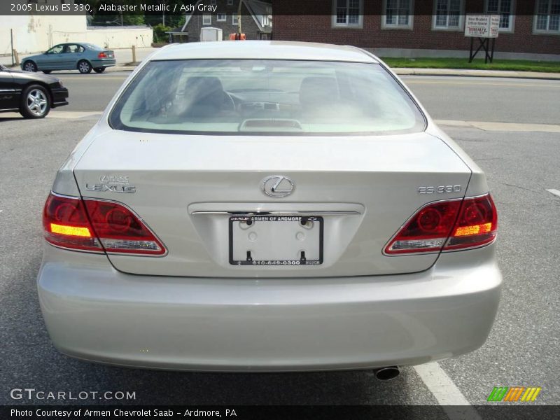 Alabaster Metallic / Ash Gray 2005 Lexus ES 330