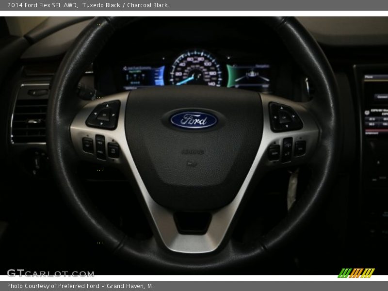Tuxedo Black / Charcoal Black 2014 Ford Flex SEL AWD