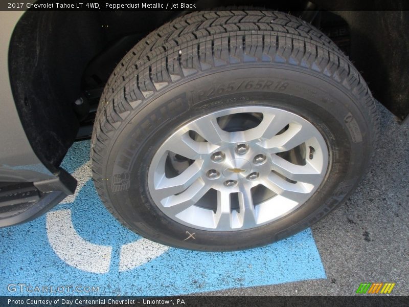 Pepperdust Metallic / Jet Black 2017 Chevrolet Tahoe LT 4WD