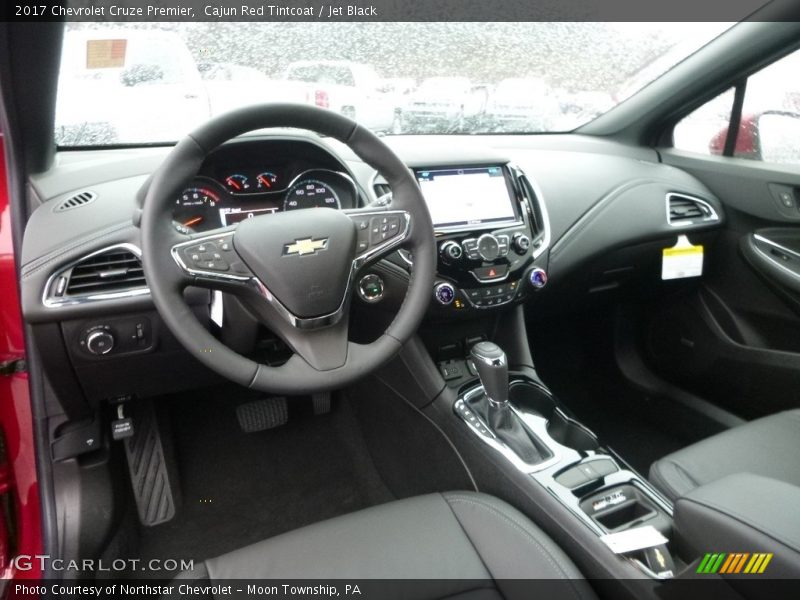 Cajun Red Tintcoat / Jet Black 2017 Chevrolet Cruze Premier