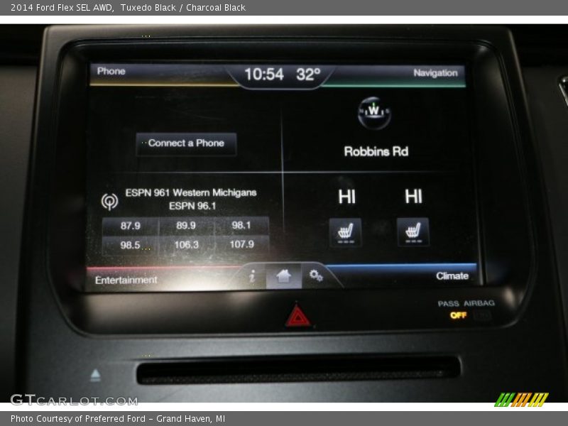 Tuxedo Black / Charcoal Black 2014 Ford Flex SEL AWD