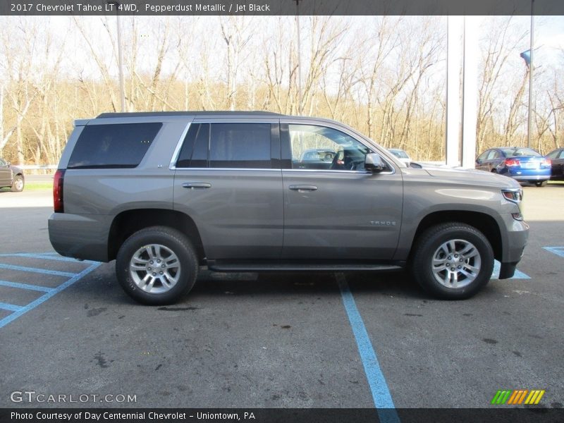 Pepperdust Metallic / Jet Black 2017 Chevrolet Tahoe LT 4WD