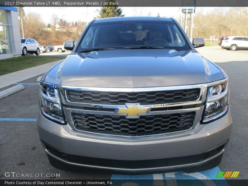 Pepperdust Metallic / Jet Black 2017 Chevrolet Tahoe LT 4WD